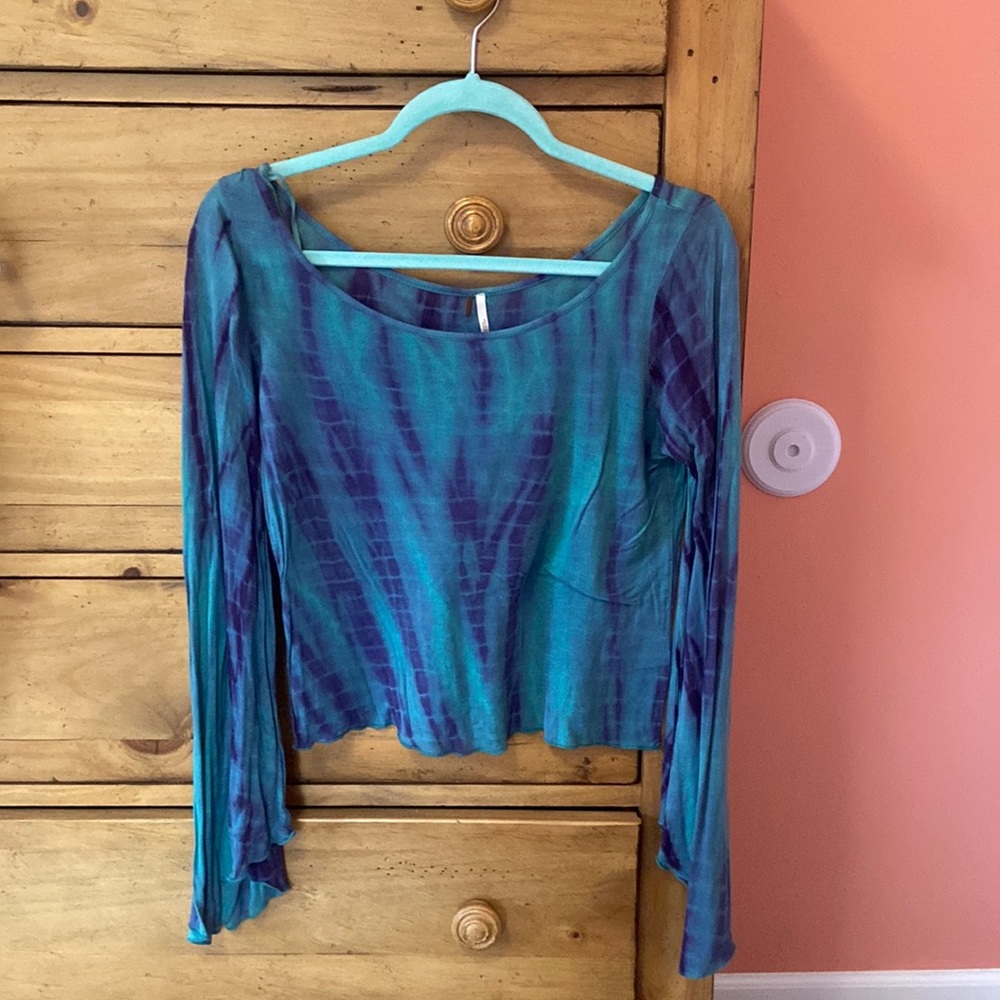 Free People tie dye shirt